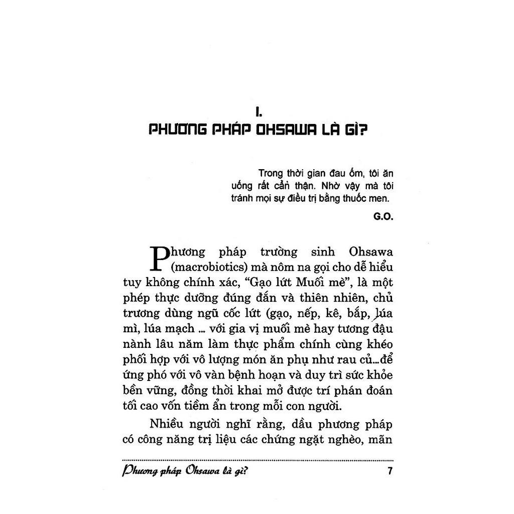 Sách Nhập Môn Ăn Cơm Gạo Lứt Theo Phương Pháp Ohsawa