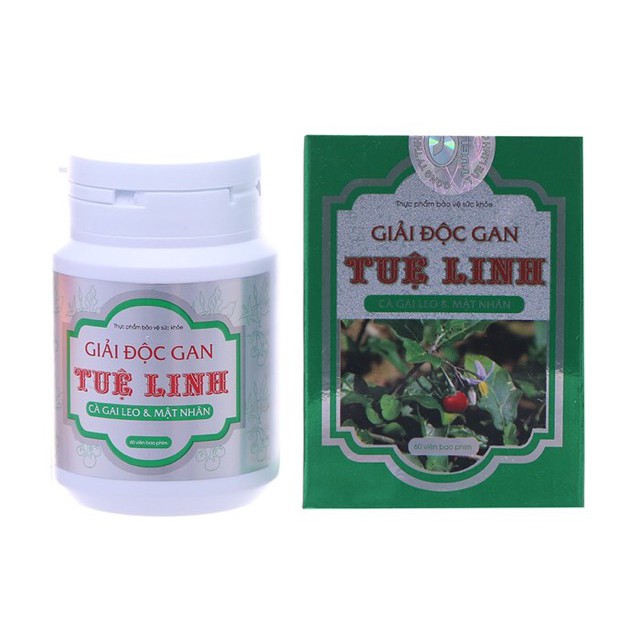 [Tích điểm chính hãng] Giải độc gan Tuệ Linh - Hộp 60 viên