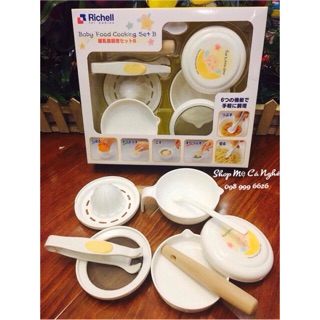 Bộ chế biến đồ ăn dặm richell