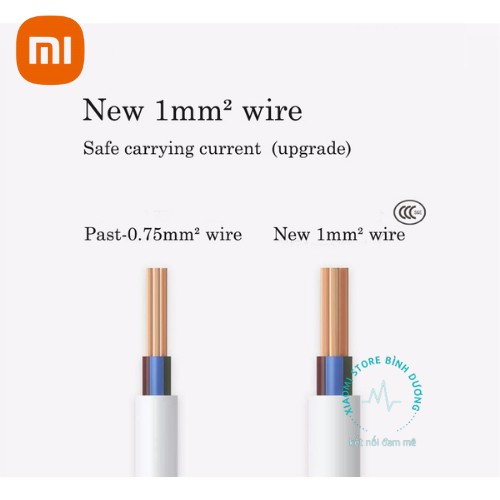 [CHÍNH HÃNG] Xiaomi Mijia Power Strip 6 Socket 3USB Ports 15W 5V 2.1AỔ cắm điện Xiaomi Mi Power Strip