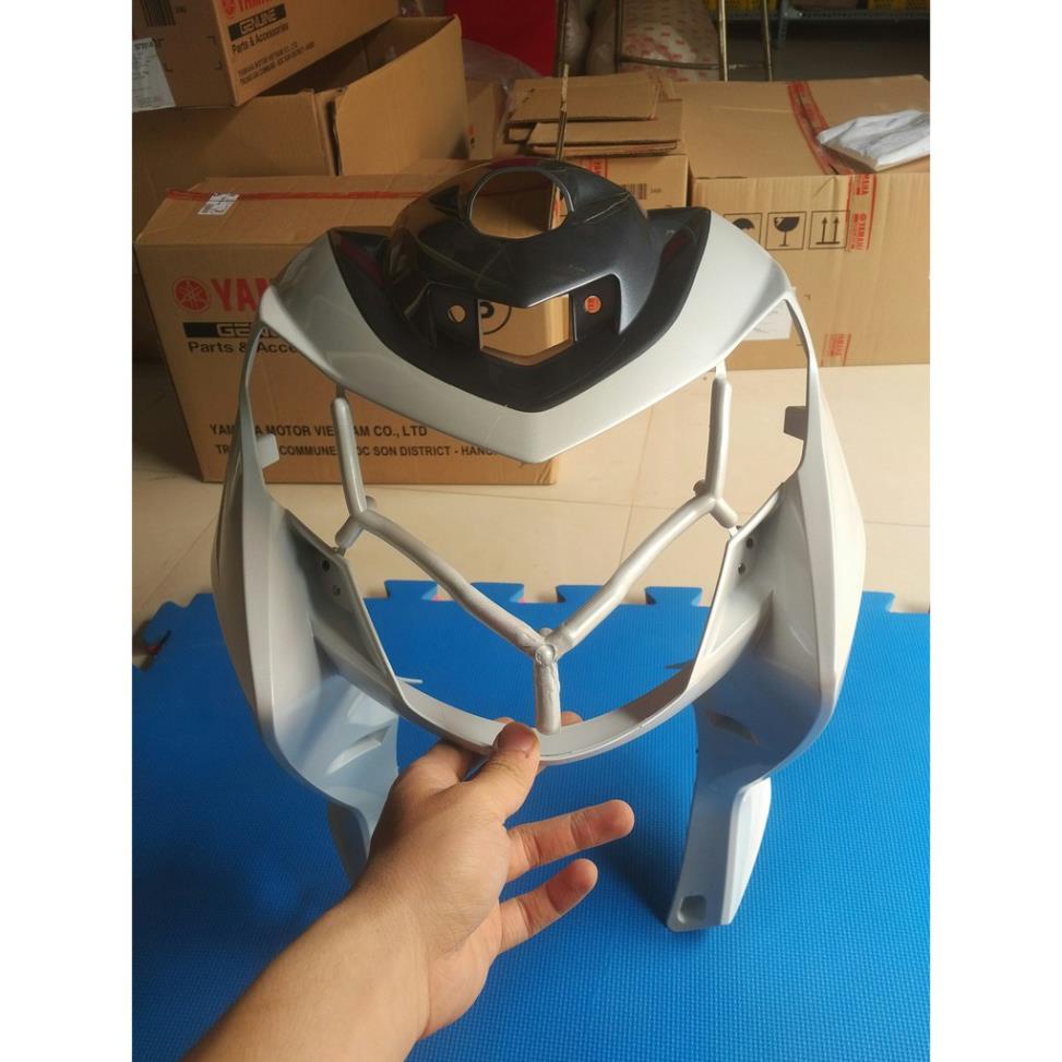 Mặt nạ Nouvo 3 zin chính hãng Yamaha - Trắng