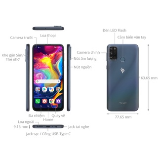 Ốp lưng Vsmart Joy 4 in hình Bò Sữa