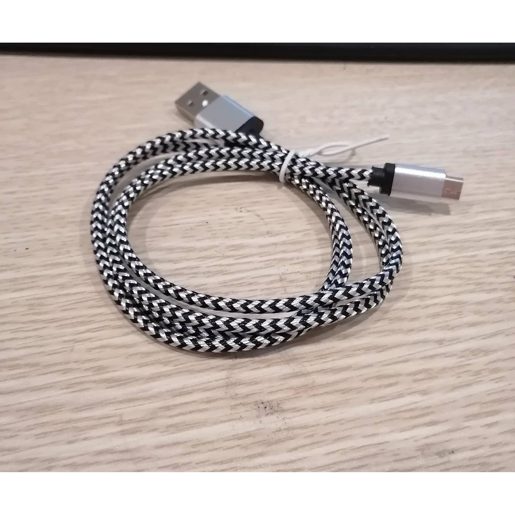 Cáp sạc dây dù 1m samsung chân micro chính hãng