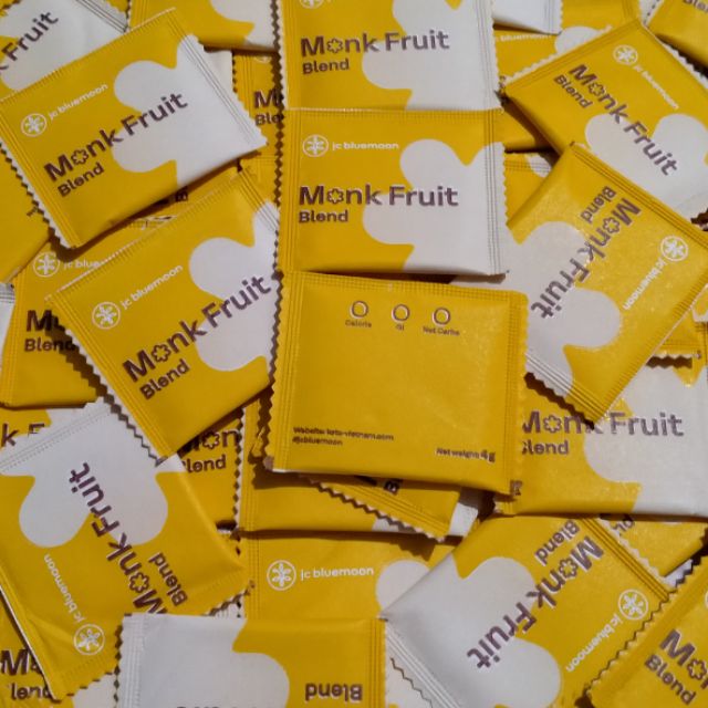 💓ĐƯỜNG LA HÁN QUẢ MONK FRUIT BLEND GÓI 4GRAM GIÁ 5,500
