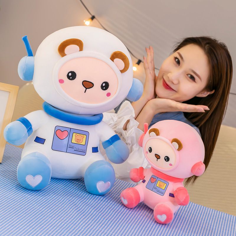 Gấu phi hành gia nhồi bông 60cm thiết kế sáng tạo dễ thương