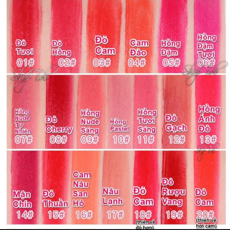 Son kem lì Bourjois Velvet pháp