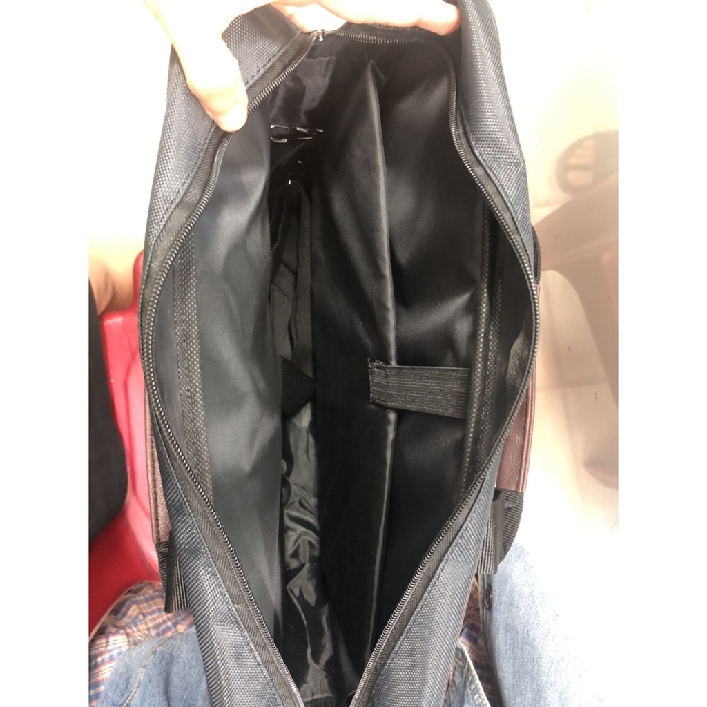 CẶP LAPTOP LOẠI TỐT VIỀN NÂU _  Cặp Laptop 13->15.6 inch Các Hiệu. Chất Đẹp Dày Dặn- Thích Hợp Cho Dân Văn Phòng