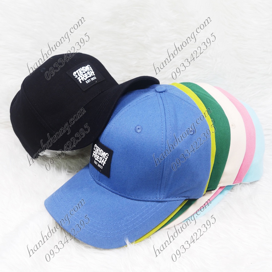 Mũ kết thời trang in mặt da vải cotton phù hợp cho cả nam và nữ