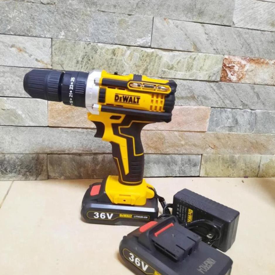 Máy khoan pin có chức năng búa- khoan 3 chức năng Dewalt