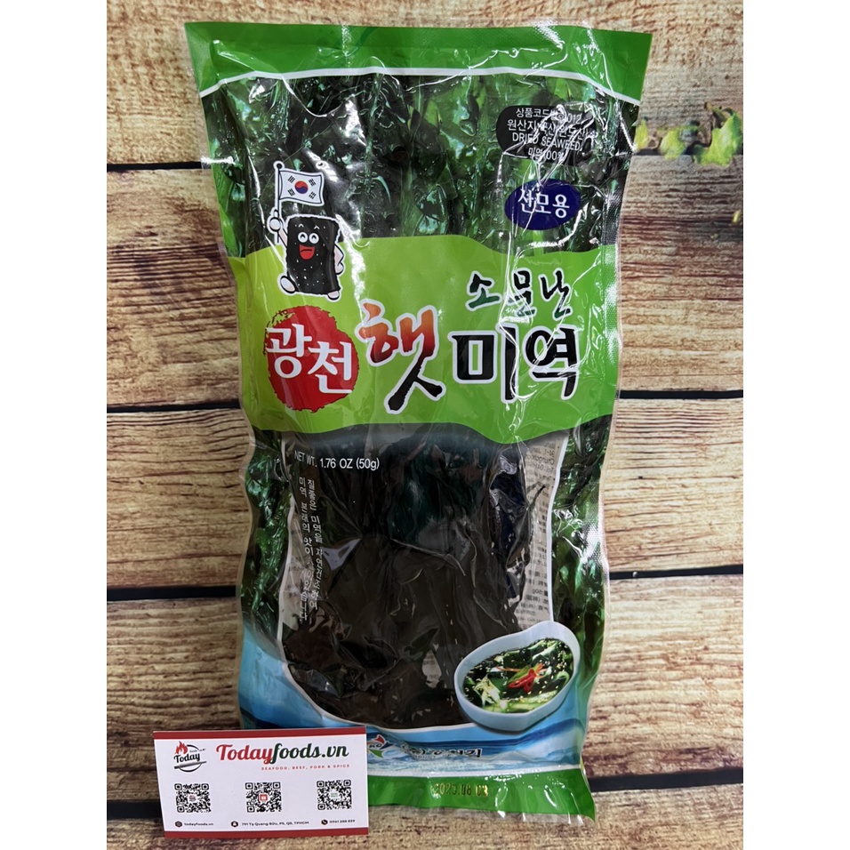 Rong biển Hàn Quốc nấu canh, lẫu, salad gói 50G