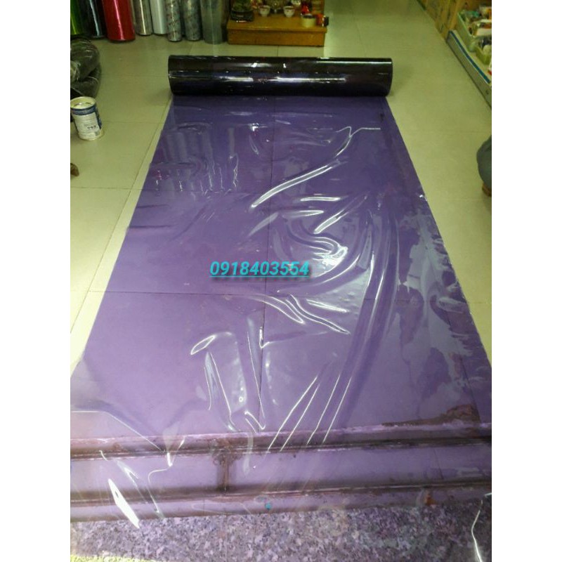 Màn PVC Màu Trong Suốt
