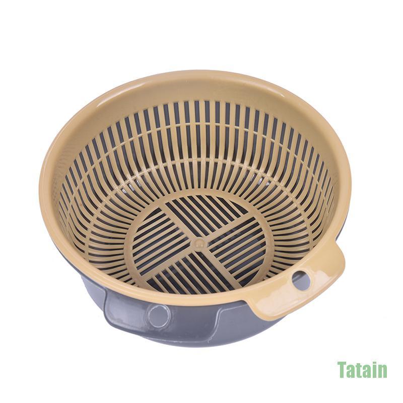 Rổ rửa trái cây và rau củ hai lớp có thể tháo rời