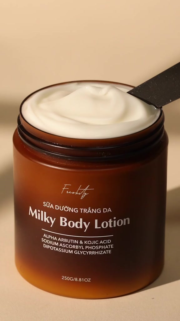 Sữa dưỡng trắng da milky chứa 4% Alpha arbutin Freshity 25g dưỡng trắng sáng da cơ thể tối ưu | BigBuy360 - bigbuy360.vn