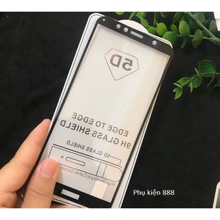 Miếng dán kính cường lực Huawei Y6 Prime 2018 5D Full màn hình