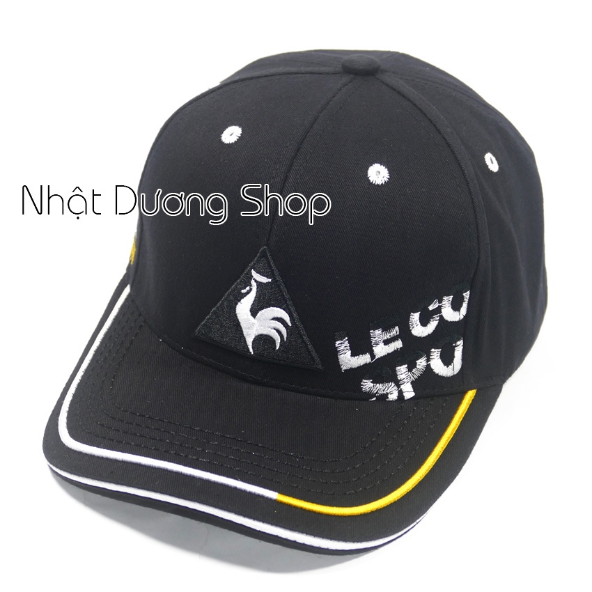 Nón kết KaKi thêu hình Con Gà kiêu LE CO SPO cao cấp, khóa gài - Kiểu dáng thời trang cá tính thích hợp cho mọi người