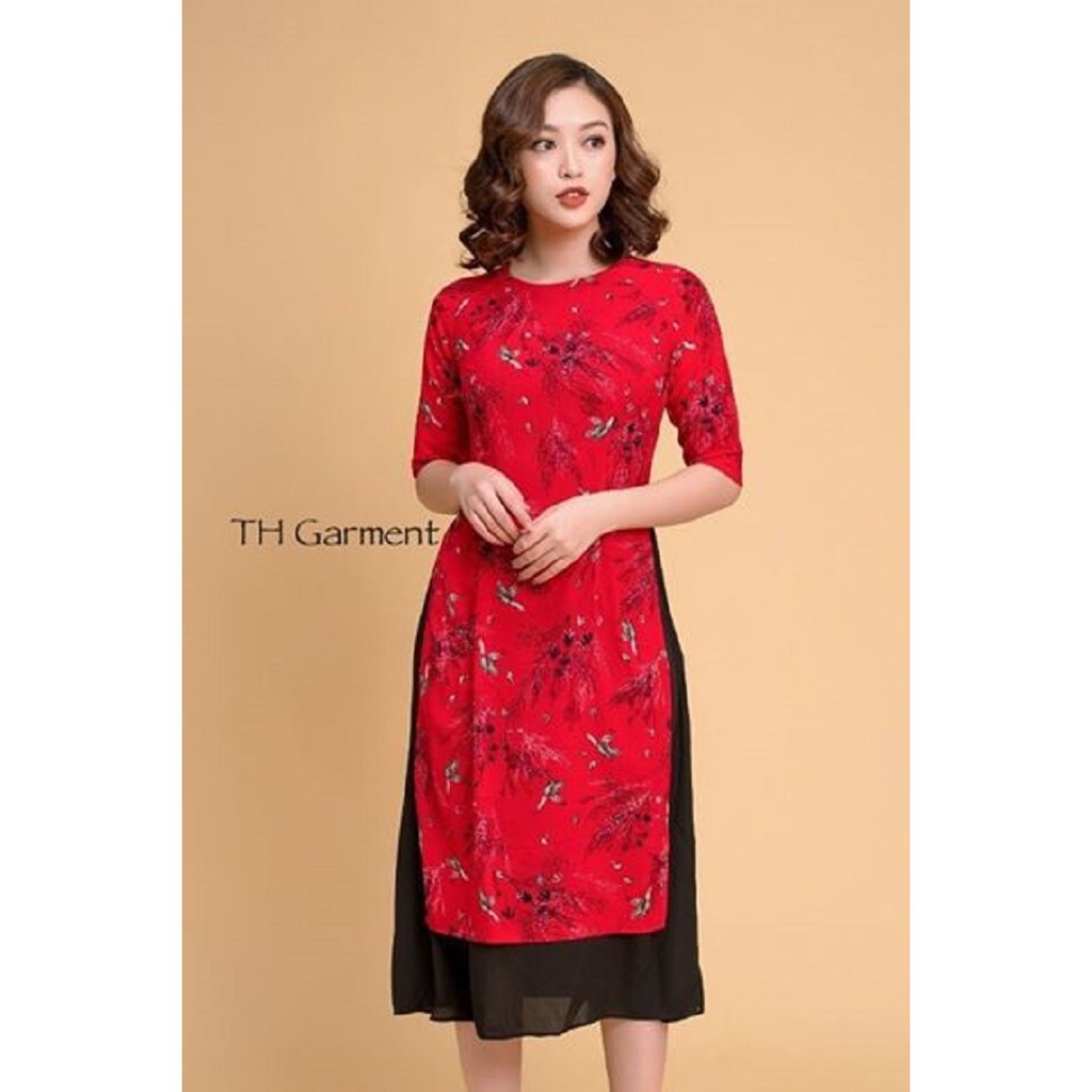 ÁO DÀI HOA CÁCH TÂN NỮ ĐẸP_ ÁO DÀI CÁCH TÂN THIẾT KẾ | BigBuy360 - bigbuy360.vn