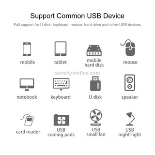 HUB chia USB /Micro USB /Type-C ra 4 cổng USB 2.0 - Bảo hành 12 tháng !!!