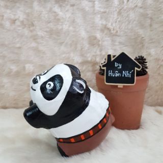 Heo đất handmade -  Panda