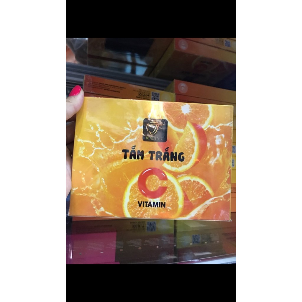 Tắm Trắng Cam Vitamin C