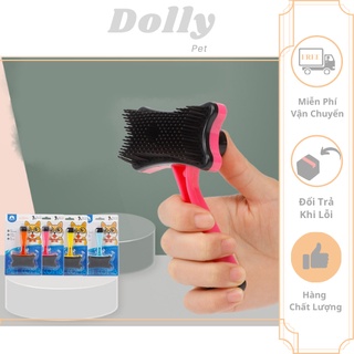 Lược Chải Lông Cho Chó Mèo Có Nút Bấm Lấy Lông