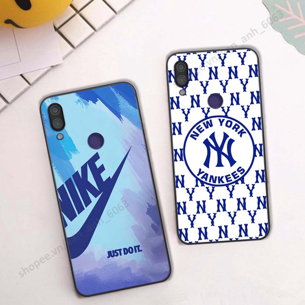 Ốp lưng Xiaomi Redmi Note 7 ốp điện thoại hình bearbrick, new york, thể thao