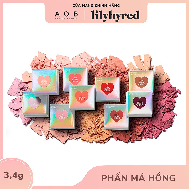 Phấn Má Hồng Lilybyred LUV BEAM CHEEK (3.4g) - Date: 20/10/2022 | BigBuy360 - bigbuy360.vn
