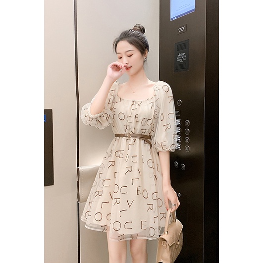 Đầm Hoa Thời Trang Mùa Hè Hàn Quốc Dành Cho Nữ