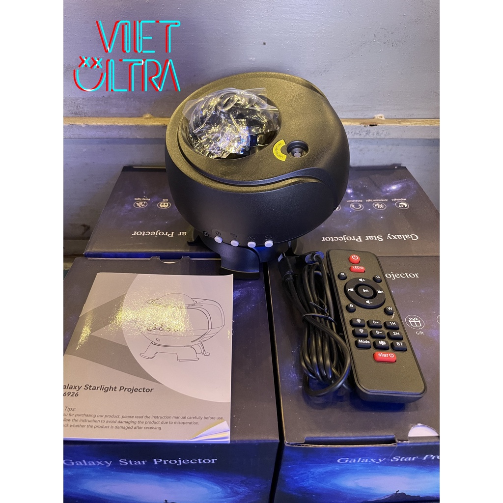 Đèn Nền Thiên Hà Lốc Xoáy V10 Nháy Theo Nhạc Tích Hợp Loa Bluetooth Trang Trí Phòng Ngủ Phòng Bay