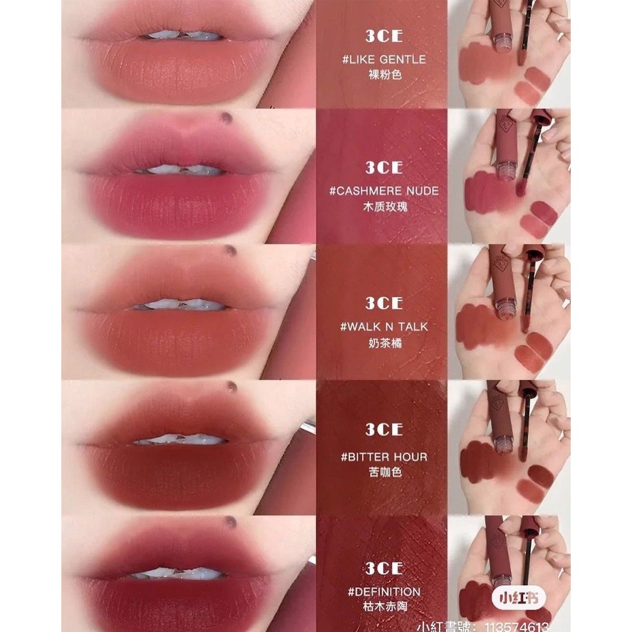 Son 3CE Velvet Lip Tint