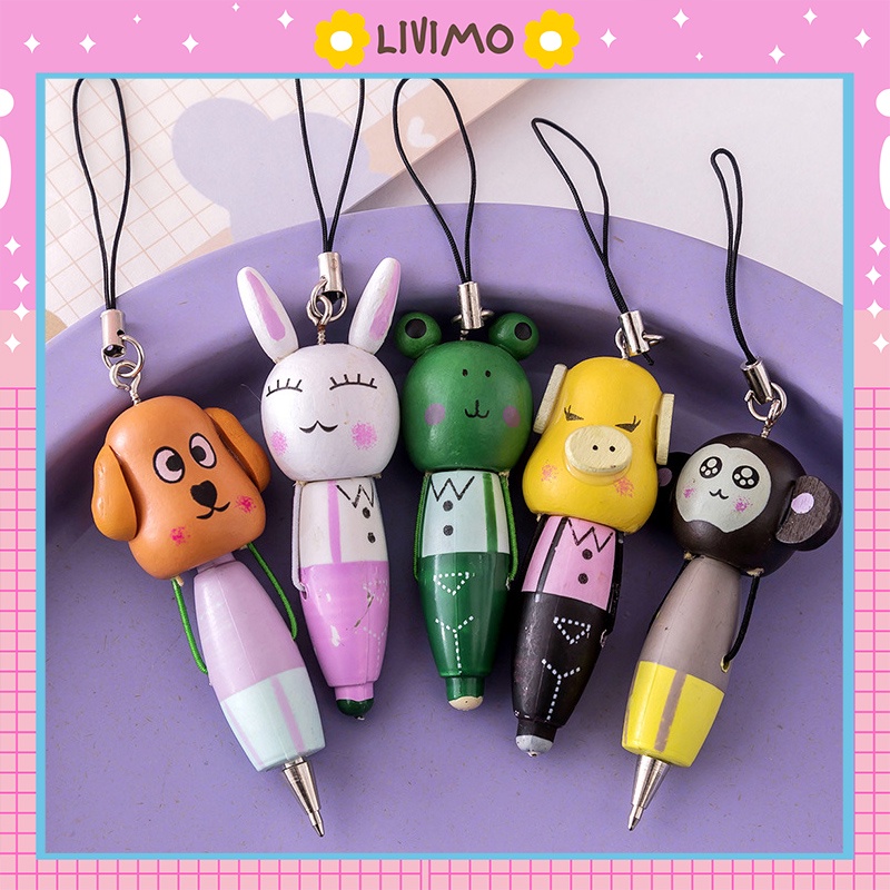 Bút bi cao cấp độc đáo mực đen dễ thương cute đẹp xinh LIVIMO BB30