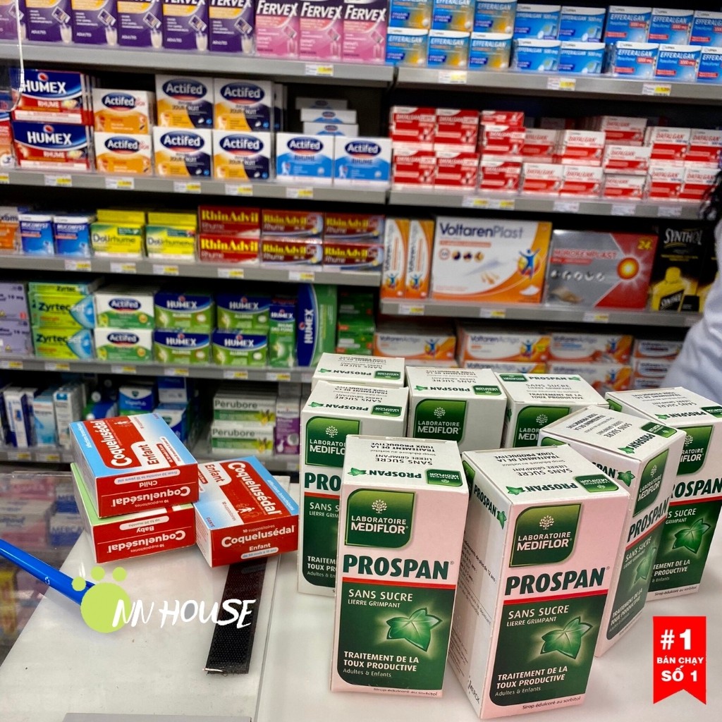 Ho nhét HM Coquelusedal hàng Pháp 10v từ thảo dược an toàn cho bé, baby, trẻ em dưới 15 tuổi - NN HOUSE