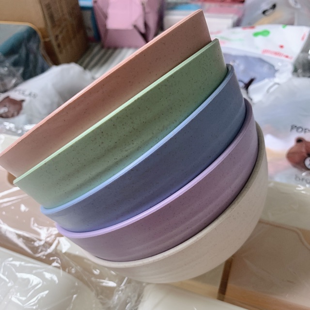 SET 5 TÔ ĐỦ MÀU CHẤT LÚA MẠCH
