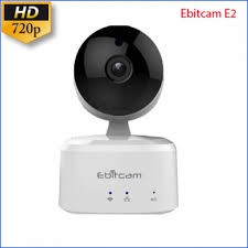 Camera IP wifi Ebitcam E2 quay quét, đàm thoại 2 chiều 720p