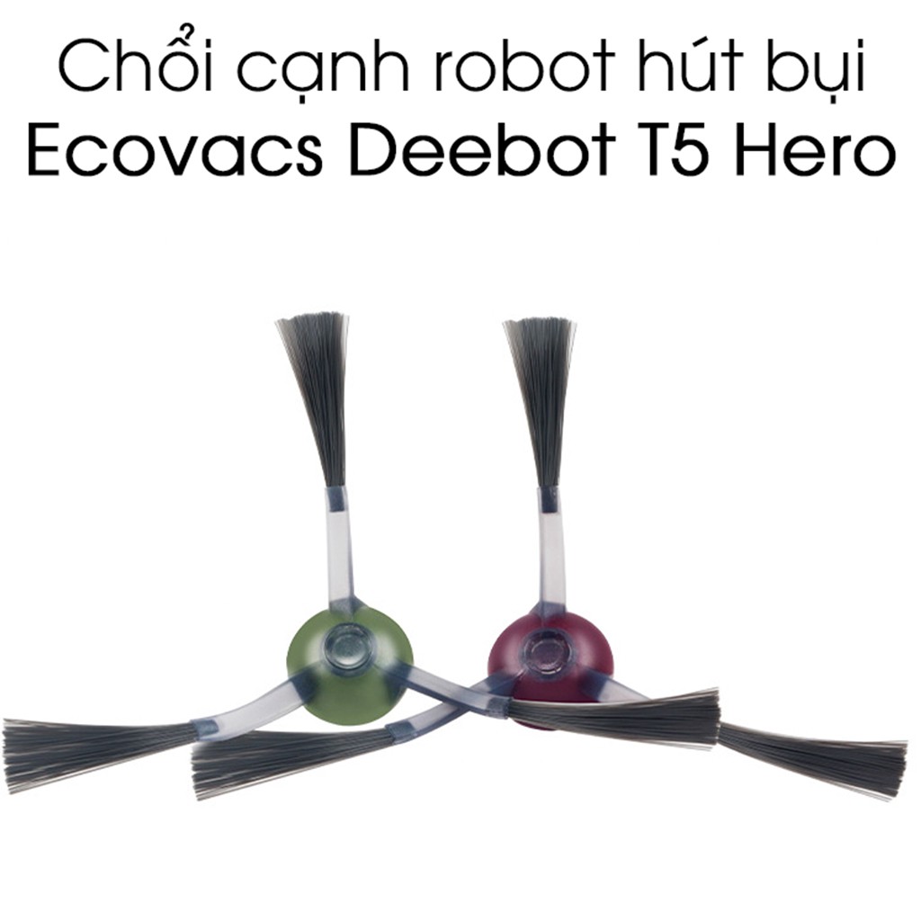 Chổi cạnh, chổi quét robot hút bụi Ecovacs Deebot T5 Hero