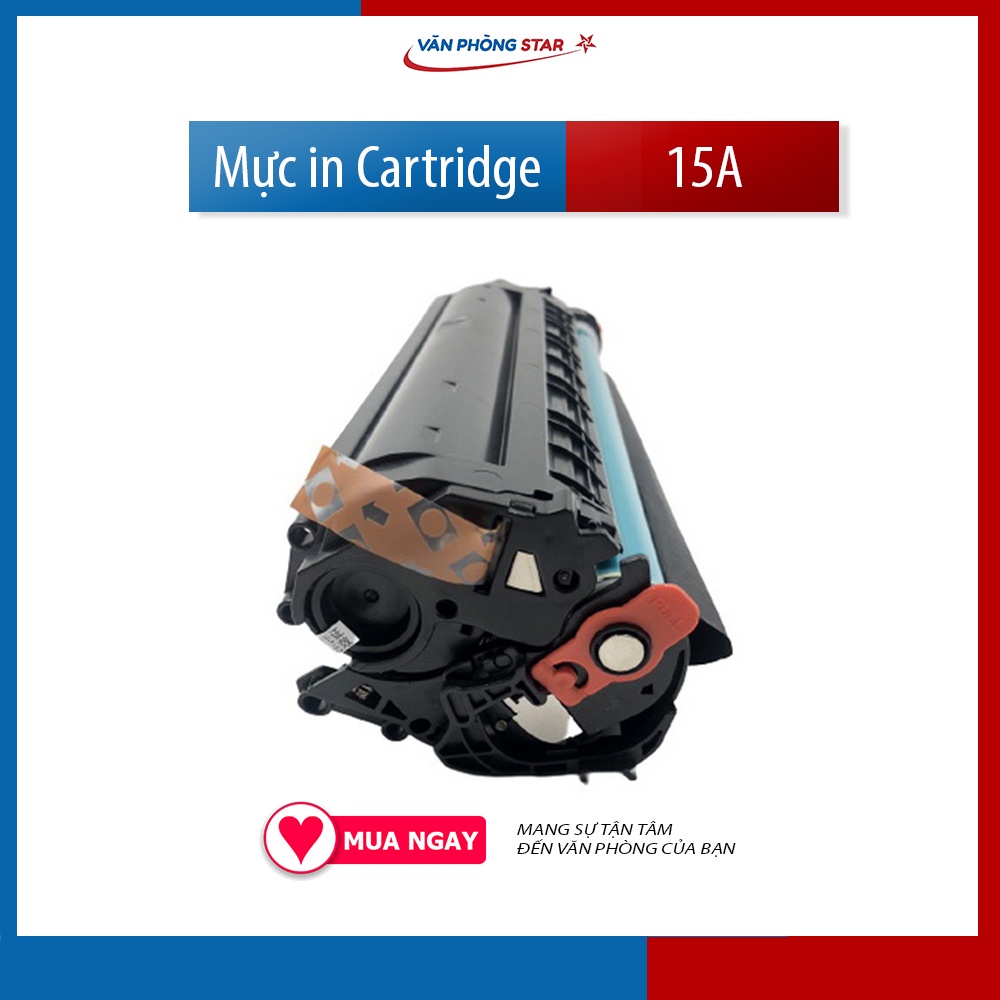 Hộp mực máy in 15A dùng cho máy in HP LaserJet 1000 1005 1200 1220 3300 3320 3330 3380, Canon 1210 dung lượng 2100 trang