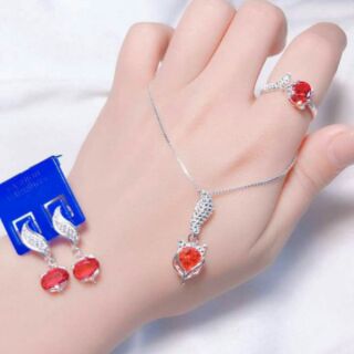 BỘ TRANG SỨC HỒ LY PHONG THỦY 28318