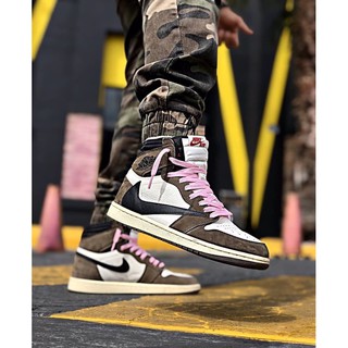 Dây giày JORDAN 1 high màu hồng phấn ( 1m2-1m6 )