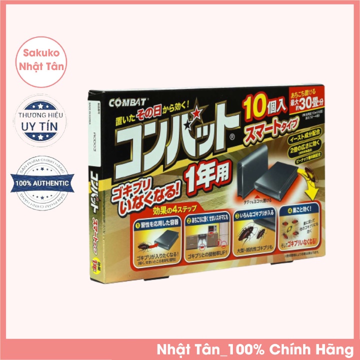 KINCHO- Diệt Gián Combat Hiệu Quả 1 Năm 10 Viên - Sakuko Nhật Tân