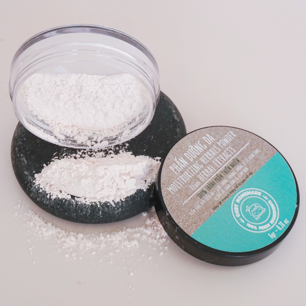 Phấn Dưỡng Da MOISTURIZING HERBAL POWDER - Handmade By GUBY HOMEMADE | BigBuy360 - bigbuy360.vn