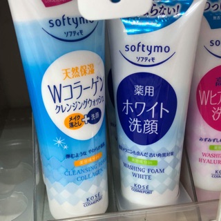 Sữa rửa mặt kose softymo white