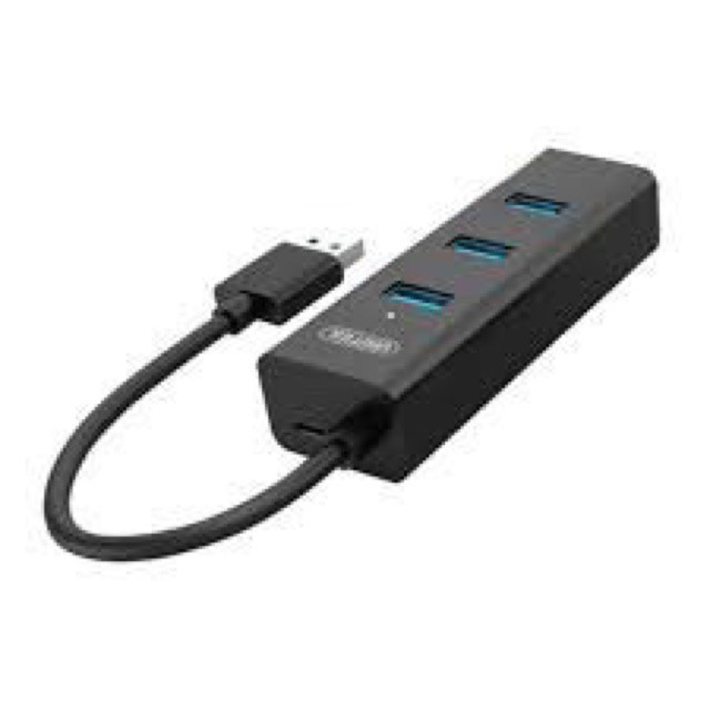 Bộ Chia 4 Cổng Hub USB 4 Port 3.0 Unitek Y3089 Chính Hãng