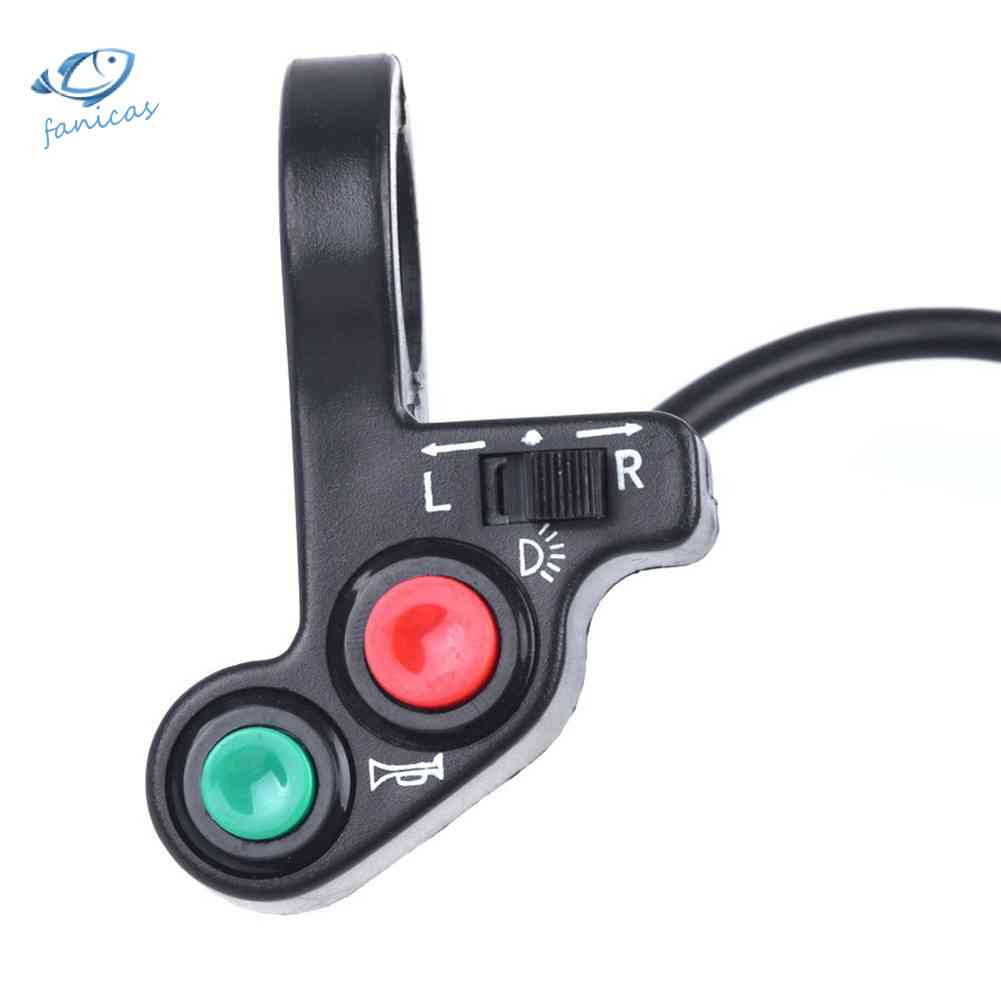 Công Tắc Đèn Xi Nhan / Còi Gắn Tay Lái Xe Mô Tô 7 / 8