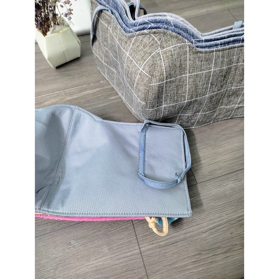 Khẩu Trang Vải Che Tai Dày 5 Lớp Chống Nắng, Chống Bụi - Shop3nunisex