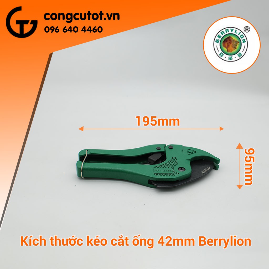 Kìm cắt ống nhựa PVC301 Berrylion 42mm