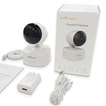 Camera IP WIFI 1MP EBITCAM E2 Xoay 4 Chiều Chính Hãng