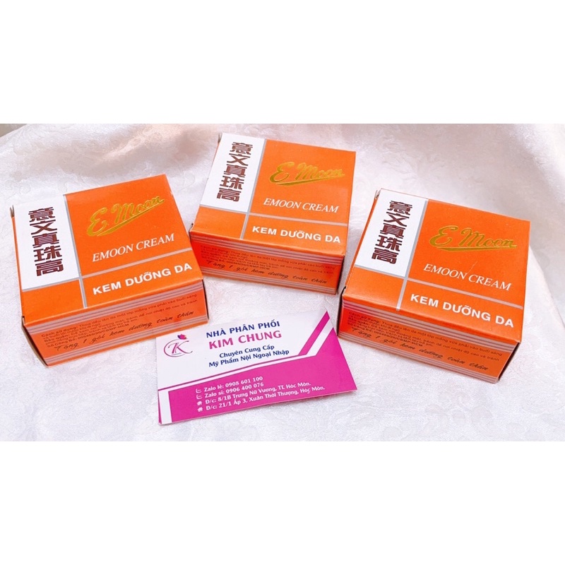Hộp 20g kem dưỡng da Xù, Me One, Emoon, POP Cty Thiện Châu