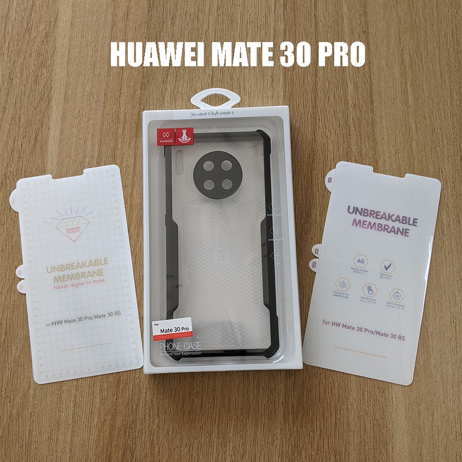 Ốp lưng chống sốc cao cấp Huawei Mate 30 Pro - Dán PPF màn hình Mate 30 Pro