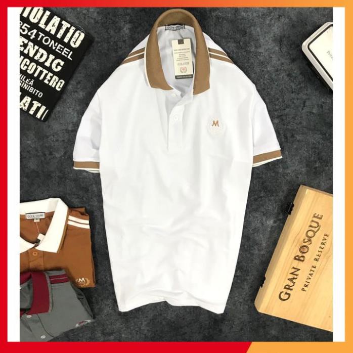 Áo Thun Nam 🎁 FREESHIP – HÀNG CHẤT 🎁 Cổ Bẻ Tay Ngắn Thêu Chữ M, Chất Liệu Thun Cá Sấu - Start Man | BigBuy360 - bigbuy360.vn