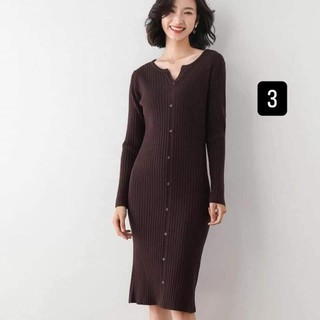 Váy len nữ phong cách Hàn Quốc