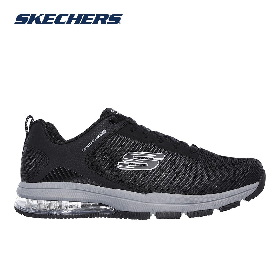 Giày chạy bộ nam SKECHERS Go Run (Hyper Burst) 220200-BKGY